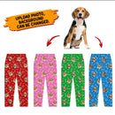 Personalized Custom Photo Dog Cat Casual Women Lounge Elastic Waist Pants TL311001EP