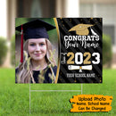 Personalized Custom Photo Congrats Class of 2023 Yard Sign Graduation Gift HM09022301YS