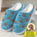 Personalized Custom Photo Dog Cat Plush Slippers TL041101S