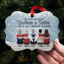 Personalized The Greatest Gift Our Parents Gave Us Was Each Other Christmas Ornament HM201001OW