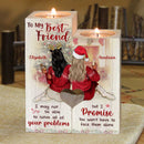 Personalized You Won't Have To Face All Of Your Problems Alone Candle Holder HM031101CA