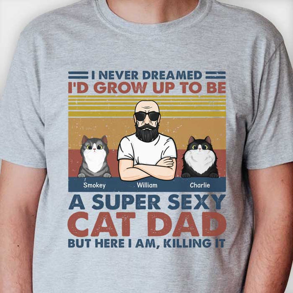 Personalized The Ultimate Cat Dad Shirt TL211201TS