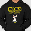 Personalized Best Cat Dad In The Galaxy - Gift for Cat Dad, Cat Mom Shirt TL291201TS