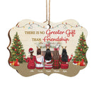 Personalized Friendship Is The Greatest Gift Christmas Ornament HM171001OW