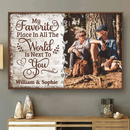 Personalized My Favorite Place Is Next To You Poster TL201201PO