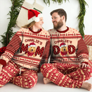 Personalized  Custom All-Over-Print Christmas Best Dog Mom Sweatshirt TL261101SS