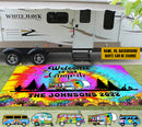 Personalized Welcome To Our Campsite Camping Patio Mat TL210902RG