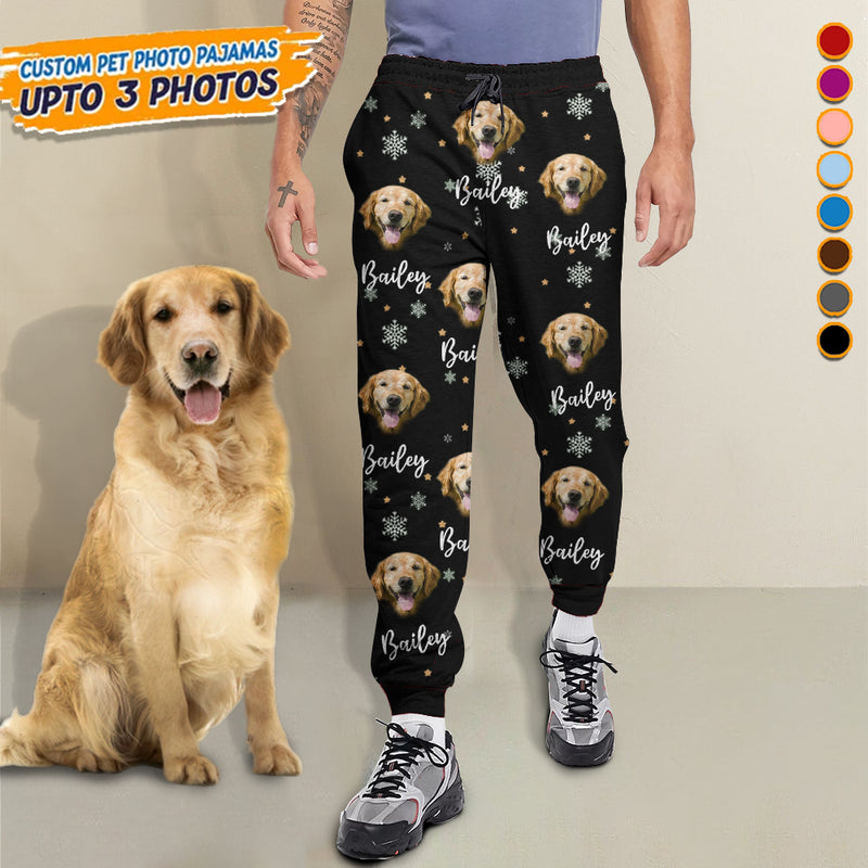 Personalized Custom Photo Dog Cat Men and Women's Sweatpants TL121201SP