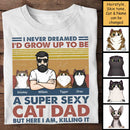 Personalized The Ultimate Cat Dad Shirt TL211201TS