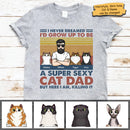 Personalized The Ultimate Cat Dad Shirt TL211201TS