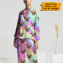 Personalized Custom Photo Dog Cat Face Pajamas HM151201PJ