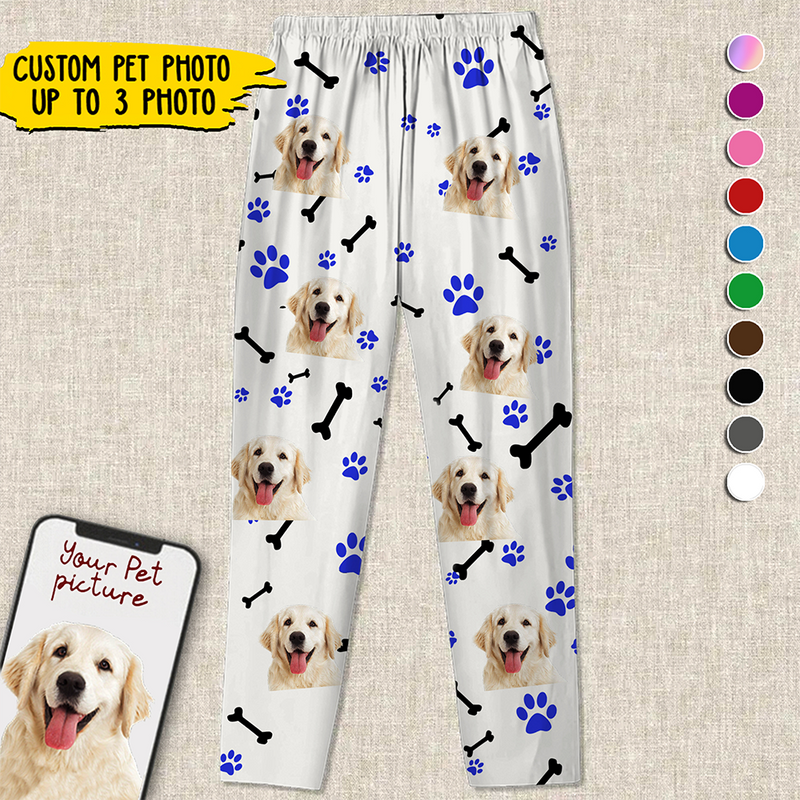 Personalized Custom Pet Photo Pajamas TL301101PJ