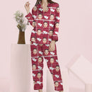 Personalized Custom Face Love Hearts Pajamas HM301102PJ