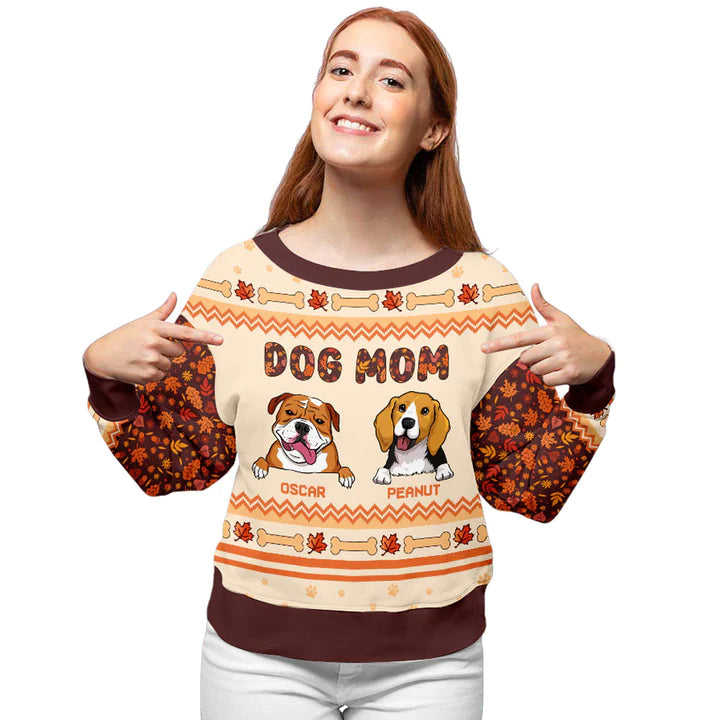 Personalized Best Dog Mom Sweatshirt HM260901SS
