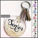Personalized Senior 2023 Graduation Glitter Keychain Graduation Gift HM09022301KC