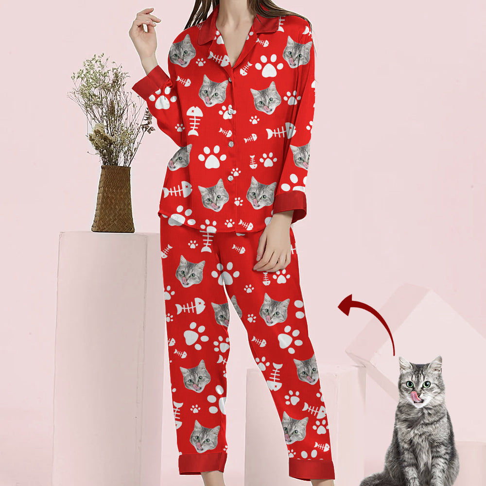 Personalized Custom Photo Dog Cat Pajamas HM071201PJ
