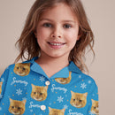 Personalized Custom Photo Dog Cat Christmas Pajamas TL011101PJ