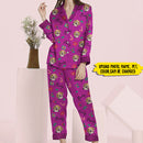 Personalized Custom Photo Dog Cat Christmas Pajamas HM281001PJ