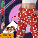 Personalized Custom Photo Dog Cat Face Christmas Pajamas HM161201PJ