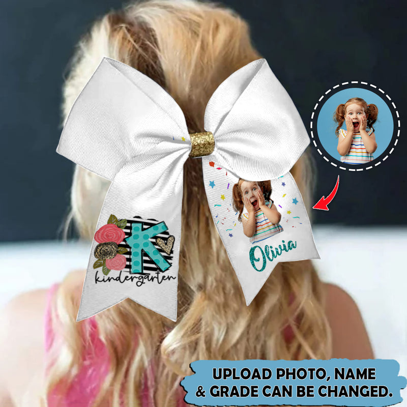Upload Photo Personalized Back To School Hairbow TL110801Y