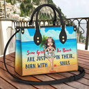 Personalized Beach Lovers Leather Bag TN160501DUS