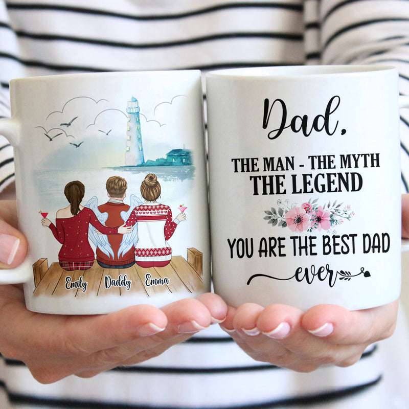 Personalized Best Dad Ever Ceramic Mug TN060501DUS