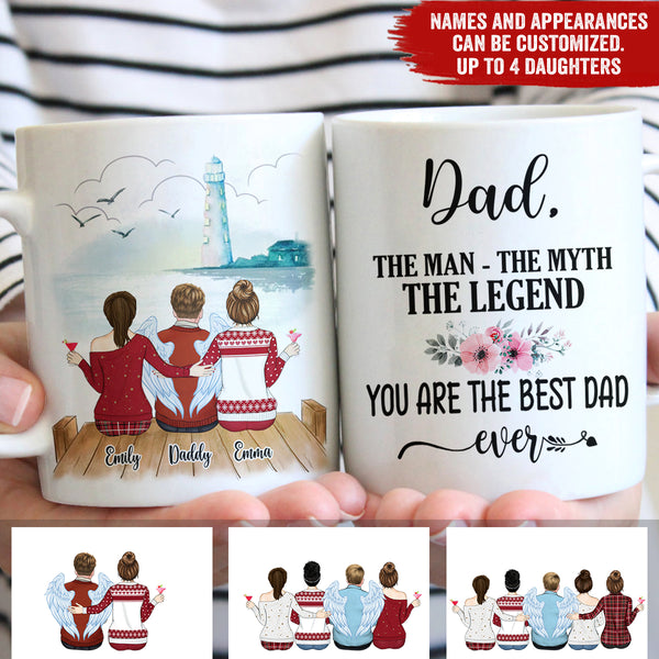 Personalized Best Dad Ever Ceramic Mug TN060501DUS
