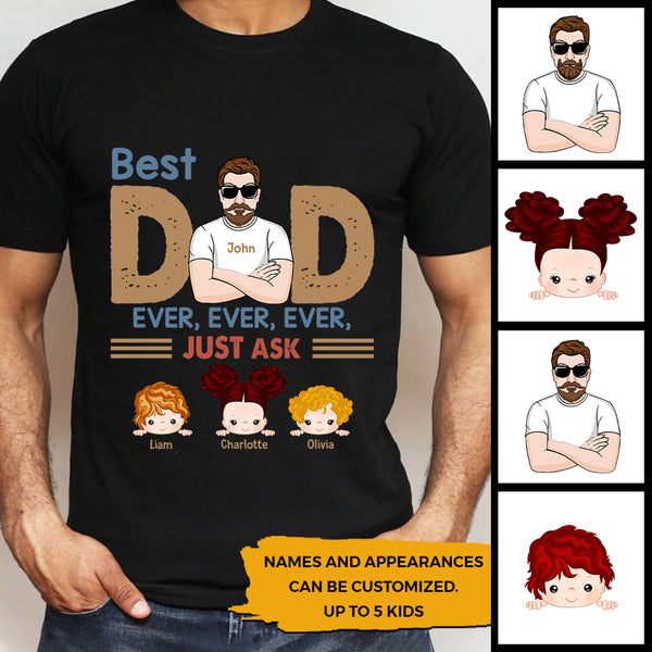 Personalized Best Dad Ever Just Ask HN250403TA
