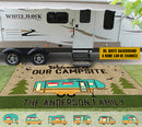 Personalized Campsite Family Camping Patio Mat HN220901RG