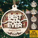 Personalized Christmas Is All About The Family Ornament TL060901OW