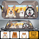 Couple Driving - Personalized Auto Sunshade HN240801CSS