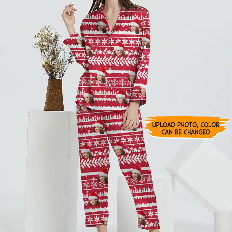 Personalized Custom Face Christmas Pajamas HN081201PJ