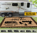 Personalized Happy Campers Patio Mat HN200801RG