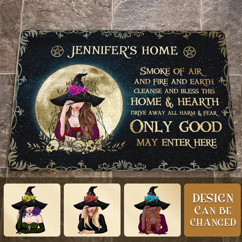 Custom Personalized Witch Doormat TL240803Y