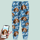 Personalized Custom Photo Camo Background Dog Sweatpants HN301101SP