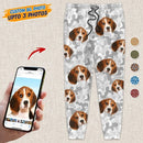 Personalized Custom Photo Camo Background Dog Sweatpants HN301101SP