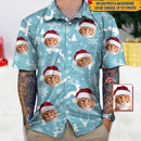Custom Photo Cat Christmas High Quality Unisex Hawaiian Shirt For Men And Women HN071001Y