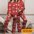 Personalized Custom Photo Christmas Dog/Cat Pajamas HN261001PJ