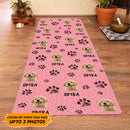 Personalized Custom Photo Dog Cat For Pet Lover Yoga Mats HN271001M