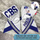 Upload Photo Personalized Softball Baseball Cheer Hairbow HN110801HB