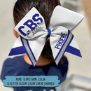 Personalized Softball Baseball Cheer Hairbow HN110802HB