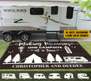 Personalized Making Memories One Campsite At A Time Patio Mat HN140901RG