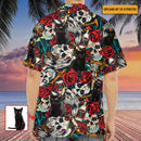 Day Of The Dead Upload Photo High Quality Unisex Hawaiian Shirt For Men And Women HN290703A