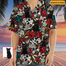 Day Of The Dead Upload Photo High Quality Unisex Hawaiian Shirt For Men And Women HN290703A