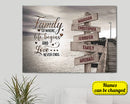 Personalized Family Name Custom Canvas TL080901CV