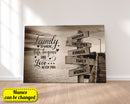 Personalized Family Name Custom Canvas TL080901CV