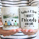 Personalized Father And Son Ceramic Mug TN110501DUS