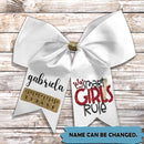 Personalized Smart Girl Rule Hairbow HN090802HB