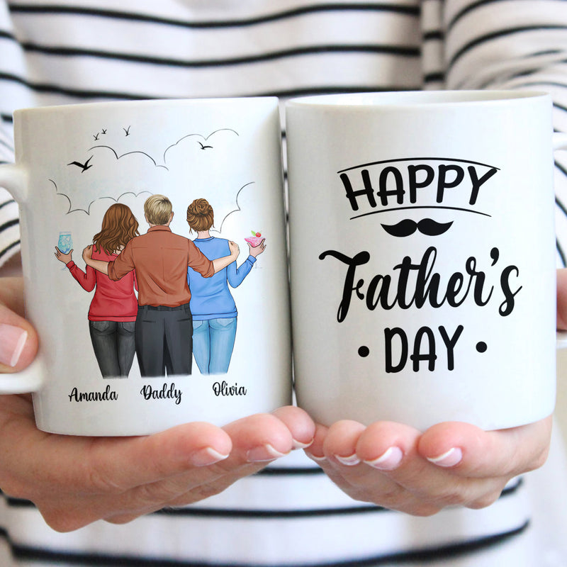 Personalized Happy Father's Day Ceramic Mug TN100501DUS