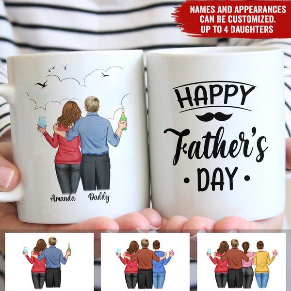 Personalized Happy Father's Day Ceramic Mug TN100501DUS